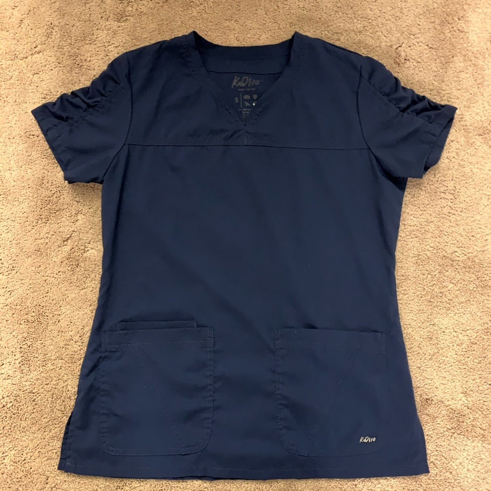 Barco KD110™ 8103 Lexi Sweetheart Neck Top navy